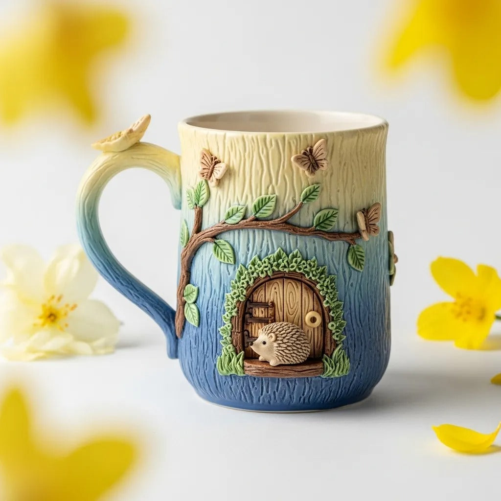 Cute Hedgehog Mug