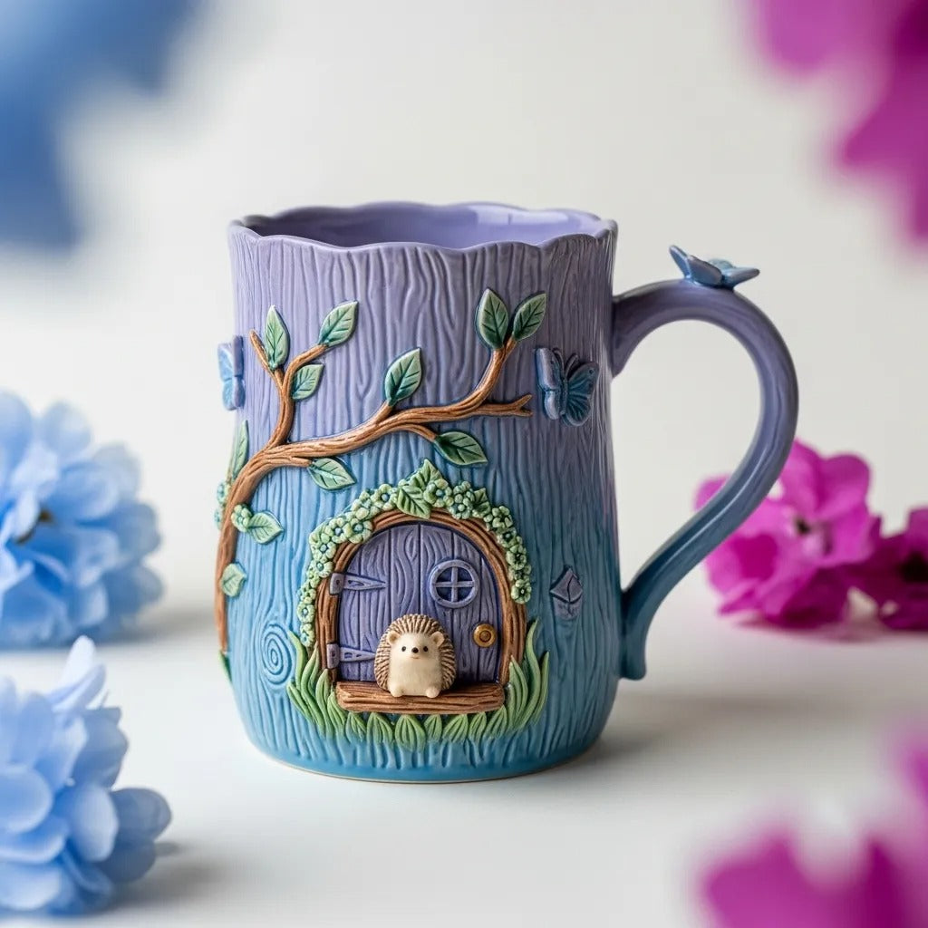 Cute Hedgehog Mug