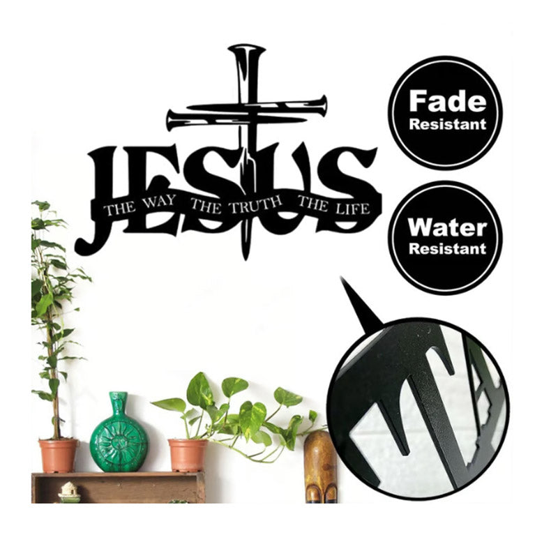 Jesus & Cross Design Wall Art