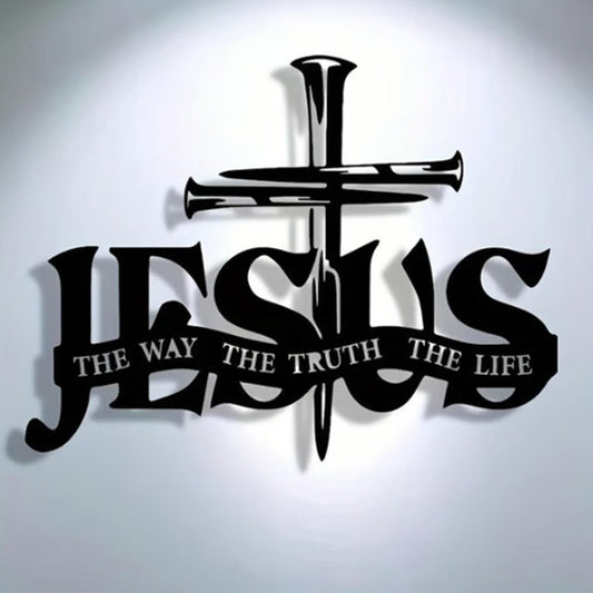 Jesus & Cross Design Wall Art