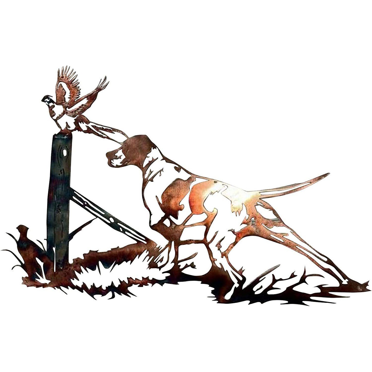 Rustic Style Wild Animals Metal Wall Decoration Art