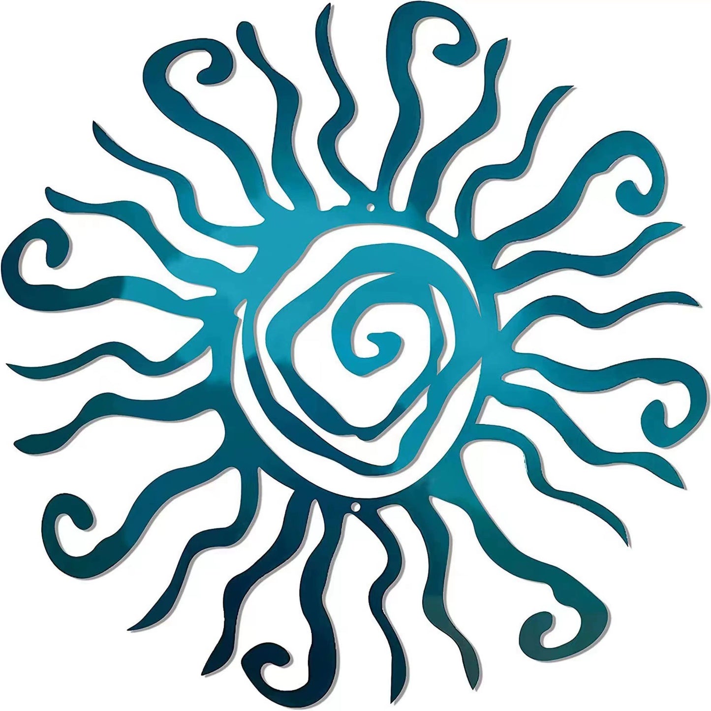 Wacky Sun Metal Wall Art