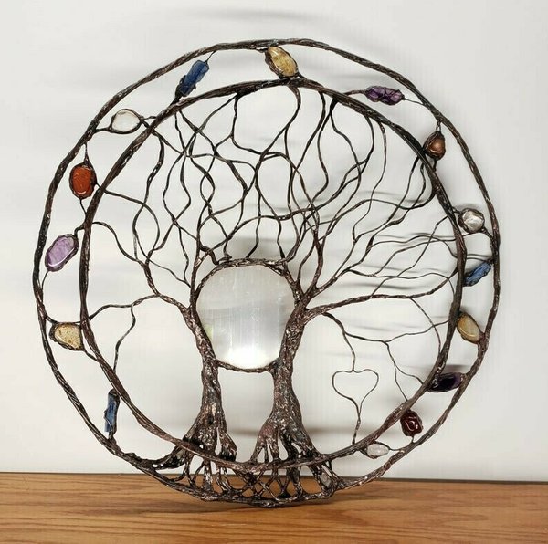 Circle Of Life-Metal Tree Wall Art
