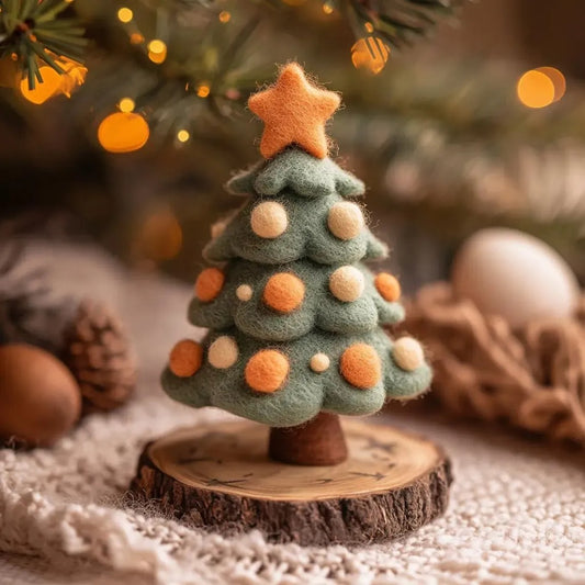 Handmade Felt Christmas Tree Ornament