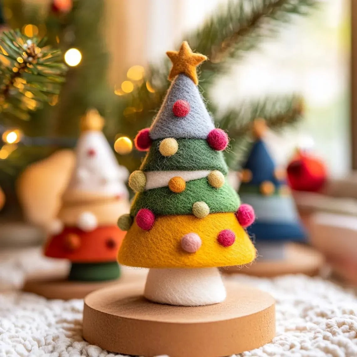 Handmade Felt Christmas Tree Ornament